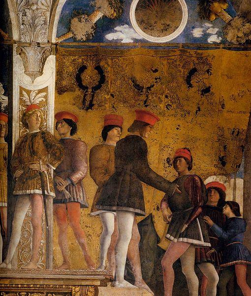 Andrea Mantegna The Court of Gonzaga oil painting picture